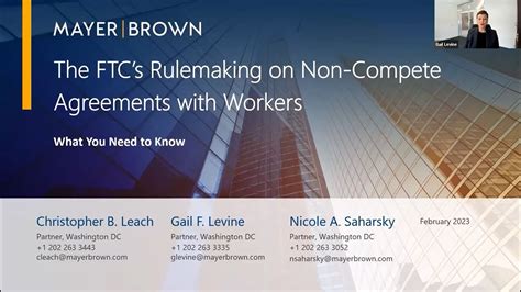 ftc non-compete rulemaking